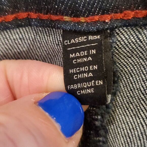 Dark wash White house black market jeans size 8 - Picture 2 of 10